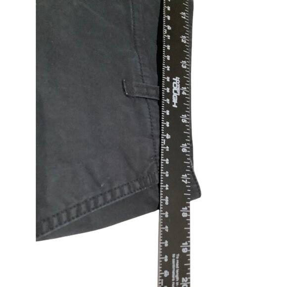 Talbots Black Wide Leg Chino Pants Size 12 - Office, Professional, Classic - Picture 6 of 6